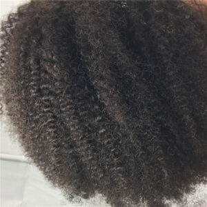 lace front wig afro curl