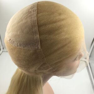 human hair full lace wig blonde 613