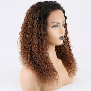 lace front wig two tone