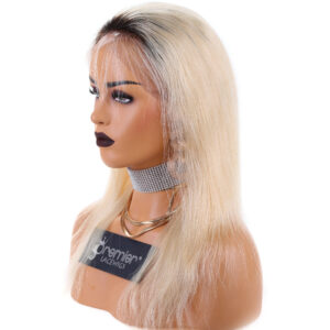 two tone blonde 360 lace wig