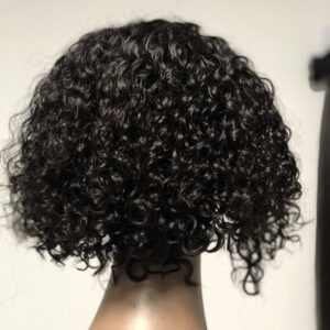 lace front wig curly