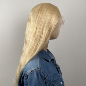 platinum blonde lace front wig