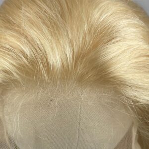 Blonde lace frontal wig