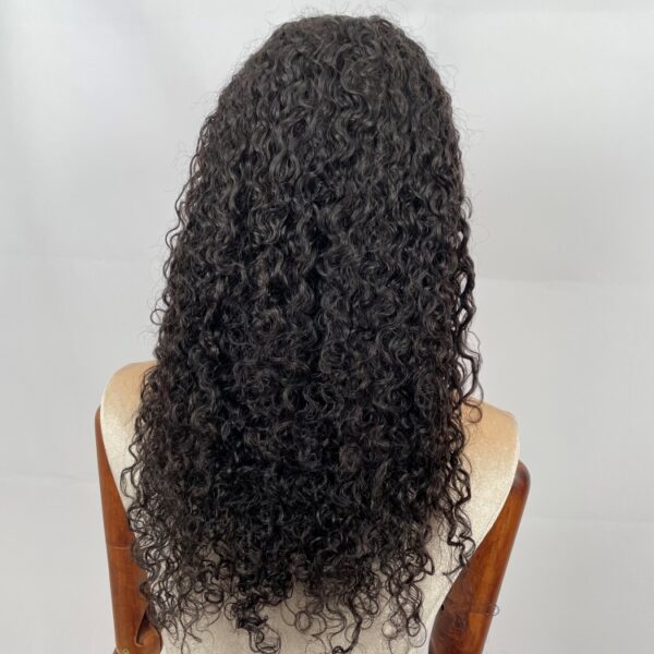 human hair lace front wig