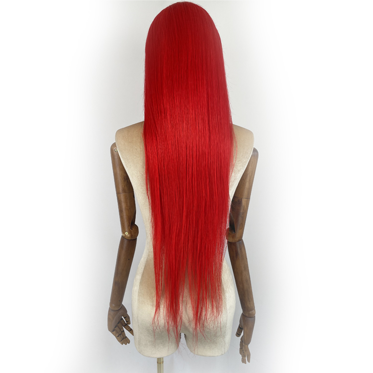 Red Hair Lace Frontal Wig