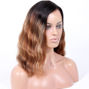 Wavy Human Hair Lace Front Wig