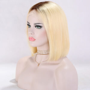 ombre lace front wig blonde wig
